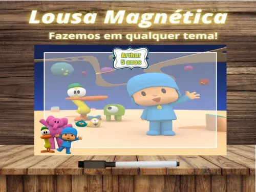 Lousa Magnética Pocoyo com Embalagem