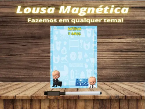 Lousa Magnética Poderoso Chefinho com Embalagem