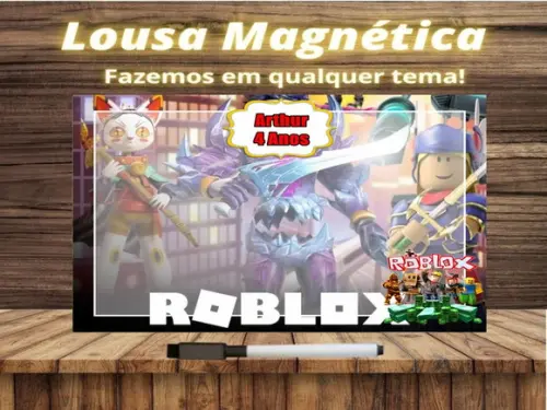 Lousa Magnética Roblox com Embalagem