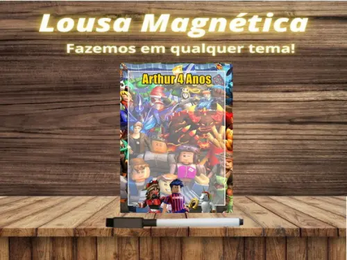 Lousa Magnética Roblox com Embalagem