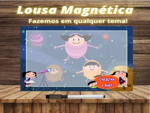 Lousa Magnética Show da Luna com Embalagem