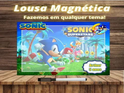 Lousa Magnética Sonic com Embalagem