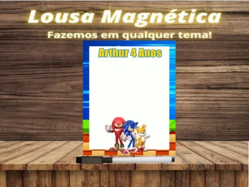 Lousa Magnética Sonic com Embalagem