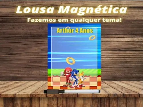Lousa Magnética Sonic com Embalagem
