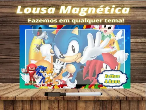 Lousa Magnética Sonic com Embalagem