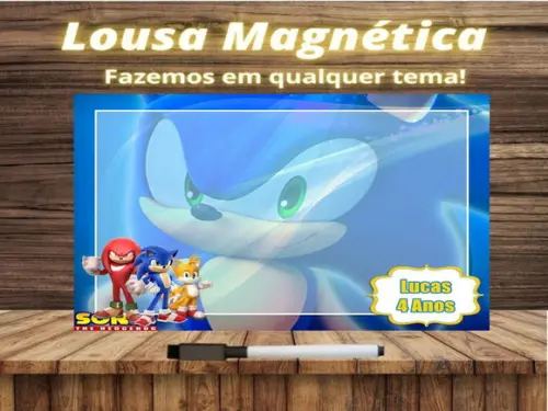 Lousa Magnética Sonic com Embalagem