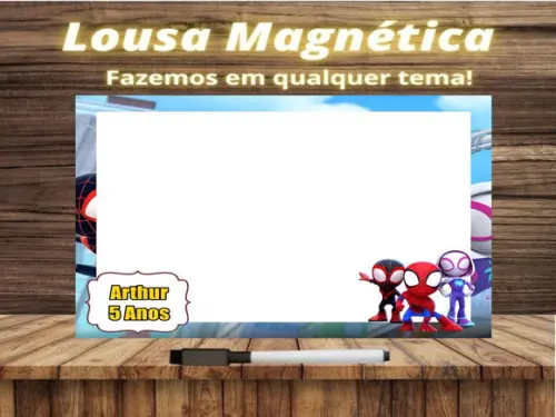 Lousa Magnética Spidey e Seus Amigos Esp. com Embalagem