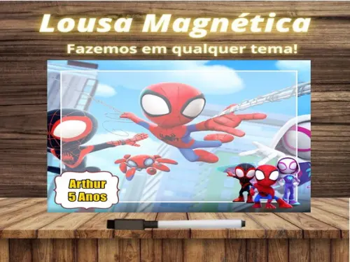 Lousa Magnética Spidey e Seus Amigos Esp. com Embalagem