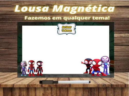 Lousa Magnética Spidey e Seus Amigos Esp. com Embalagem