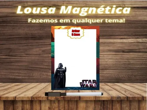 Lousa Magnética Star Wars com Embalagem