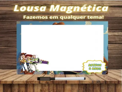 Lousa Magnética Toy Story com Embalagem