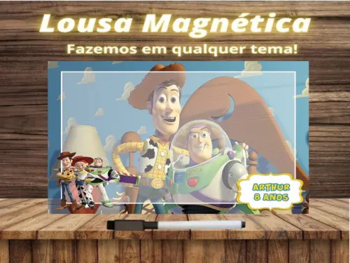 Lousa Magnética Toy Story com Embalagem