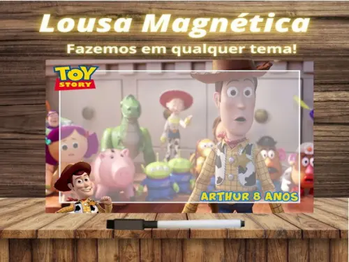 Lousa Magnética Toy Story com Embalagem