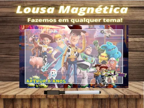 Lousa Magnética Toy Story com Embalagem