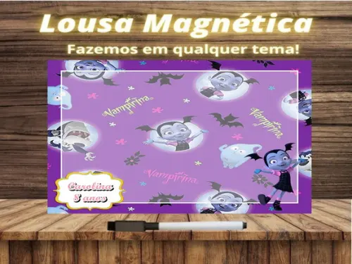 Lousa Magnética Vampirina com Embalagem