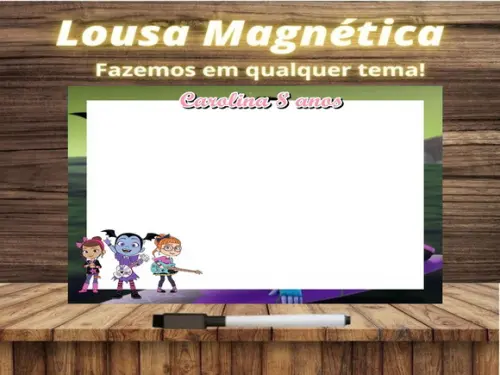 Lousa Magnética Vampirina com Embalagem