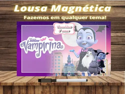 Lousa Magnética Vampirina com Embalagem