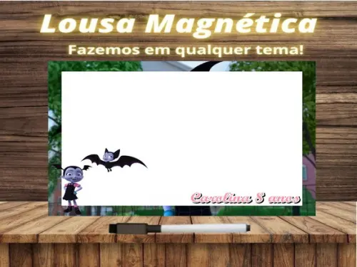 Lousa Magnética Vampirina com Embalagem