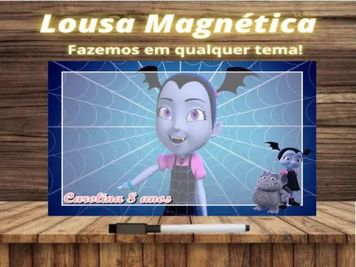 Lousa Magnética Vampirina com Embalagem