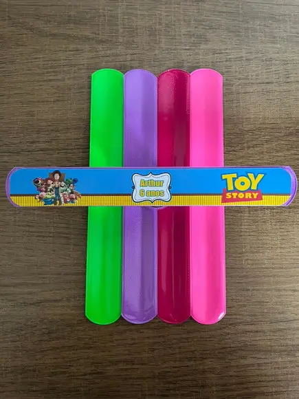Pulseira Bate Enrola Personalizada Toy Story