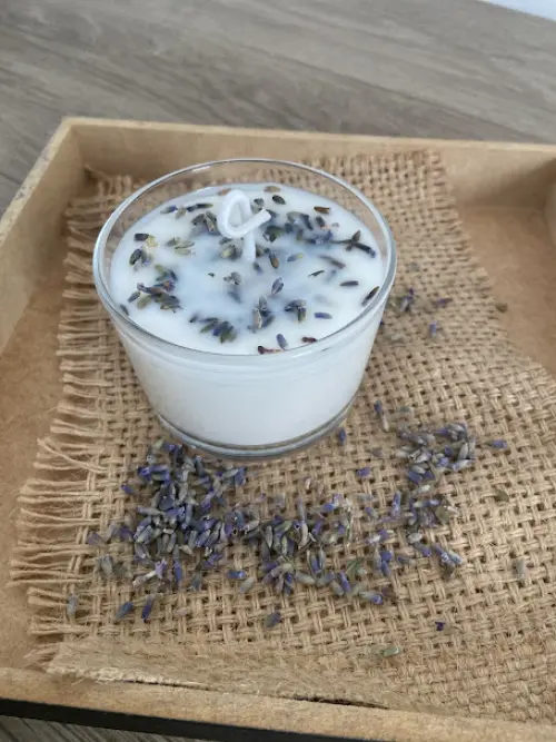 Vela Aromática de Lavanda