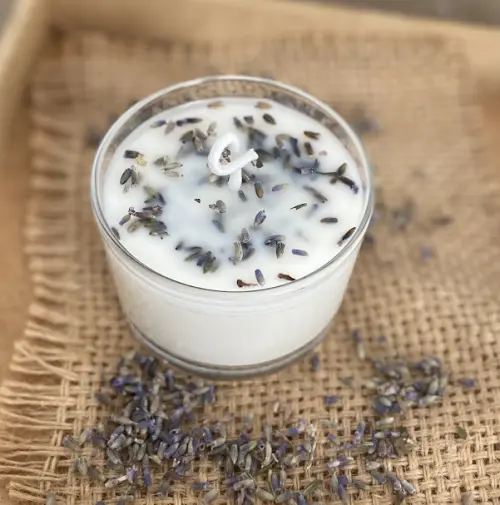 Vela Aromática de Lavanda