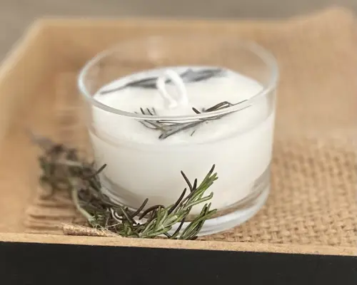 Vela Aromática de Alecrim