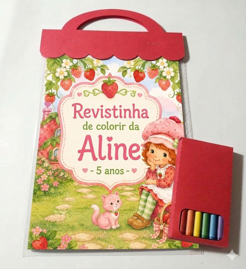 Revistinha de Colorir Moranguinho