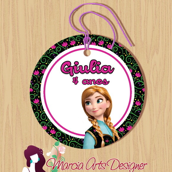 Tag Redonda Frozen