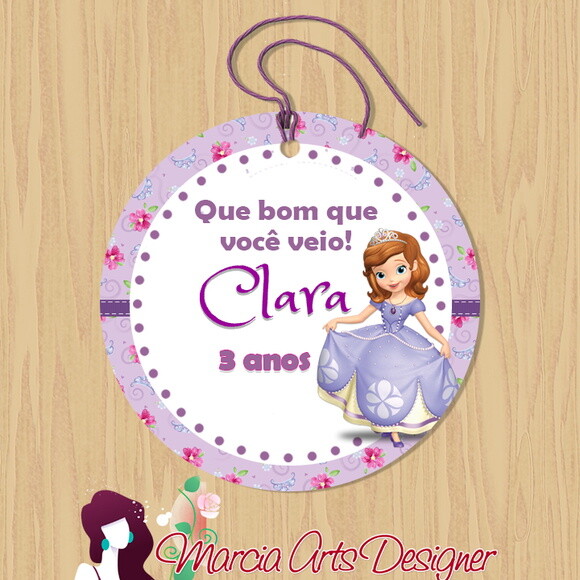 Tag Redonda Princesa Sofia