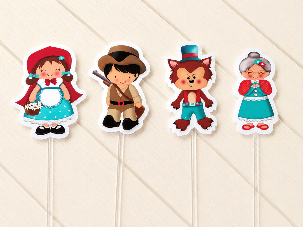 Topper Chapeuzinho Vermelho
