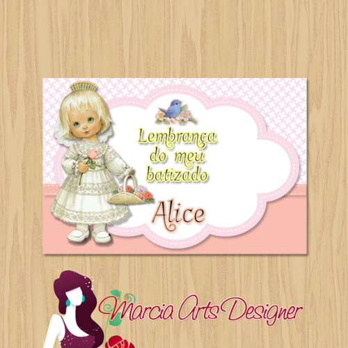 Tag para batizado