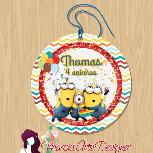 Tag Redonda Minions