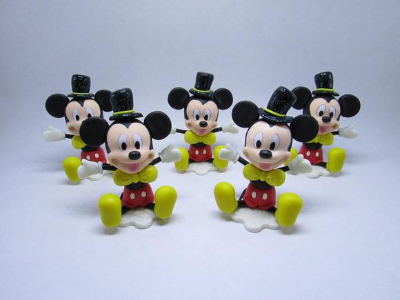 Apliques do Mickey Circo (biscuit)