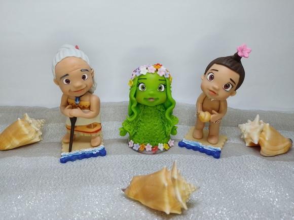 Apliques Tema Moana - Biscuit