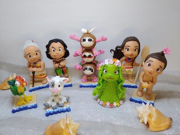 Apliques Tema Moana - Biscuit