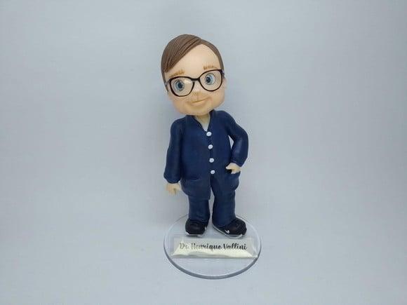 Boneco Personalizado Biscuit - Dentista