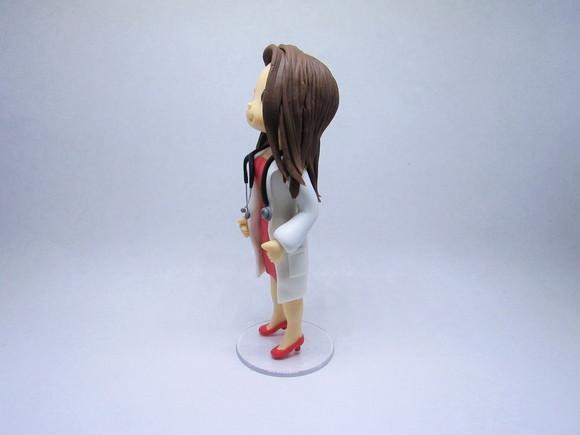 Bonequinha Personalizada em Biscuit - Médica