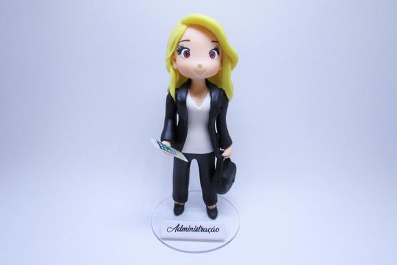 Bonequinha Personalizada em Biscuit (administração)
