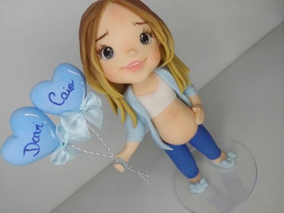 Grávida (boneca Personalizada Biscuit)
