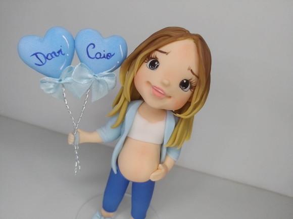 Grávida (boneca Personalizada Biscuit)