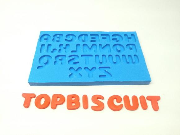Molde de Silicone - Letras Básico