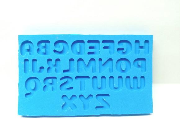 Molde de Silicone - Letras Básico