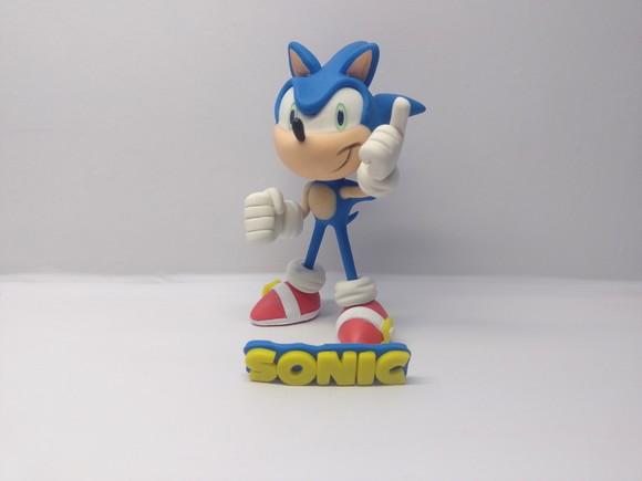 Molde de Silicone - Letras Sonic