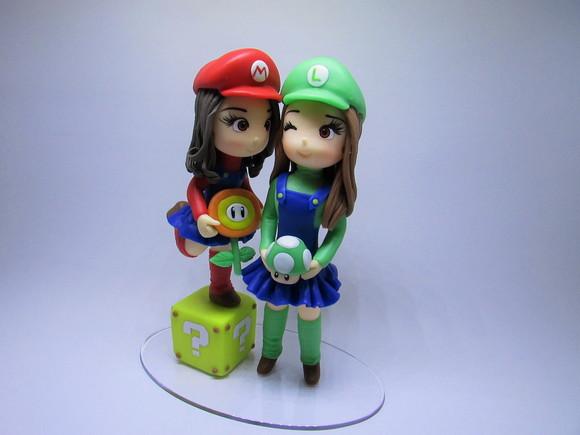 Noivinhas Personalizadas (super Mário)