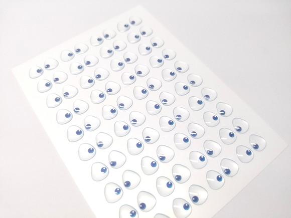 Olhos Adesivos Resinados - 106-07x08 (galinha Pintadinha)