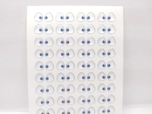Olhos Adesivos Resinados - 106-07x08 (galinha Pintadinha)