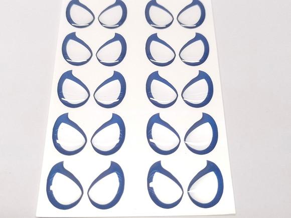 Olhos Adesivos Resinados - 112-13x17 - Homem-aranha
