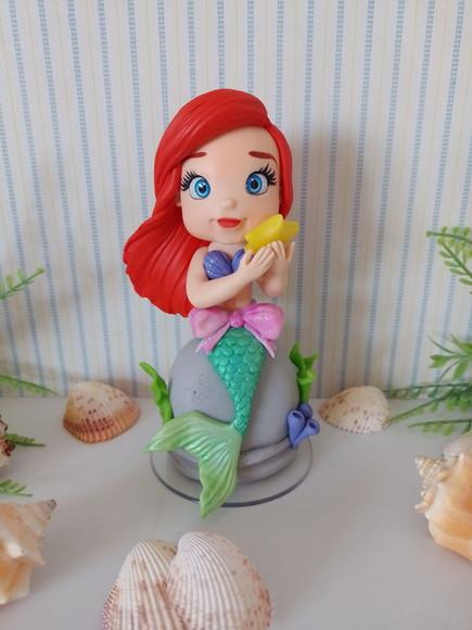Pequena Sereia Ariel - Biscuit