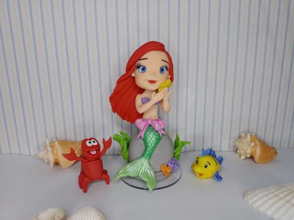 Pequena Sereia Ariel - Biscuit